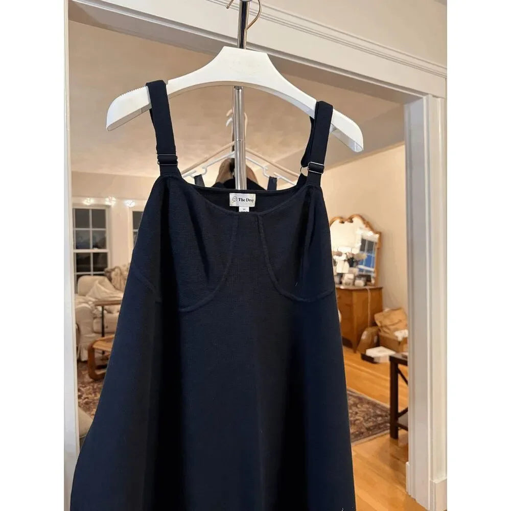 Corset Cup Midi Sweater Dress