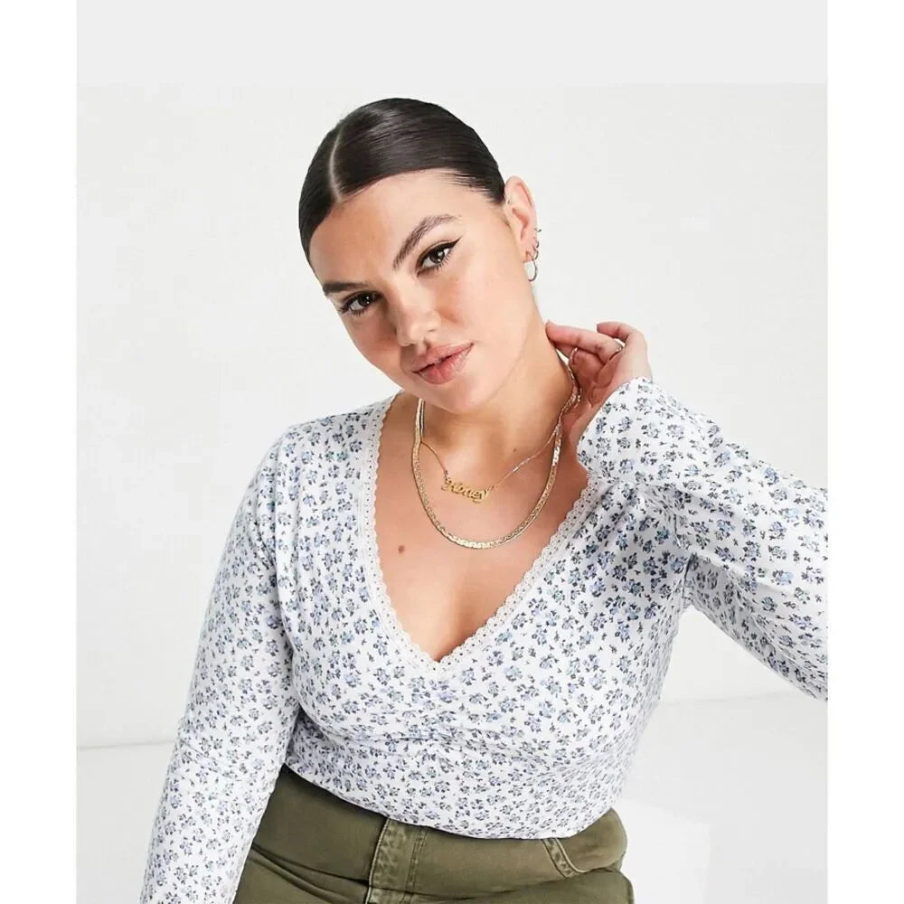 Floral Fitted Top