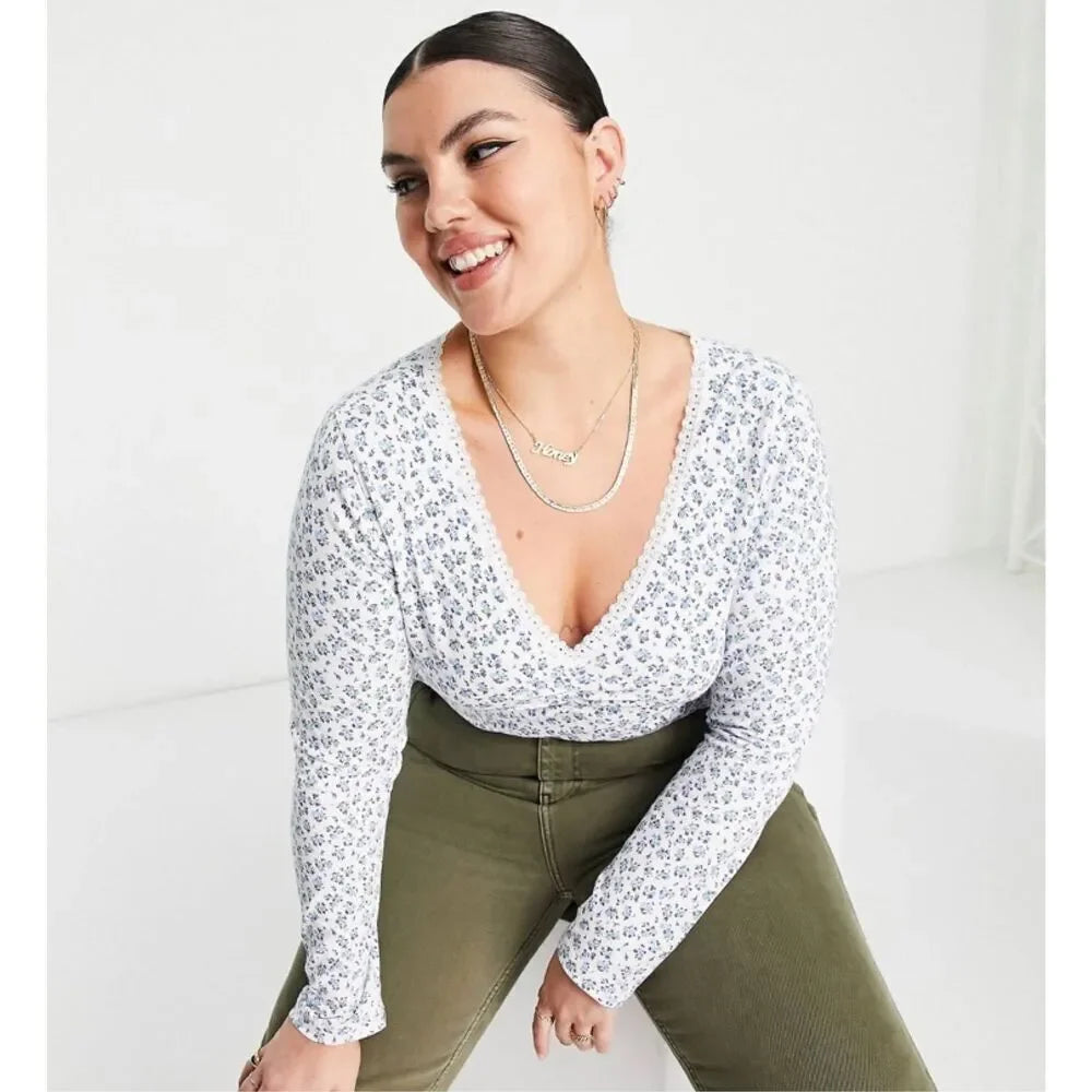 Floral Fitted Top