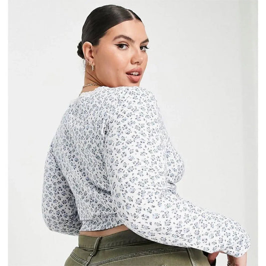 Floral Fitted Top